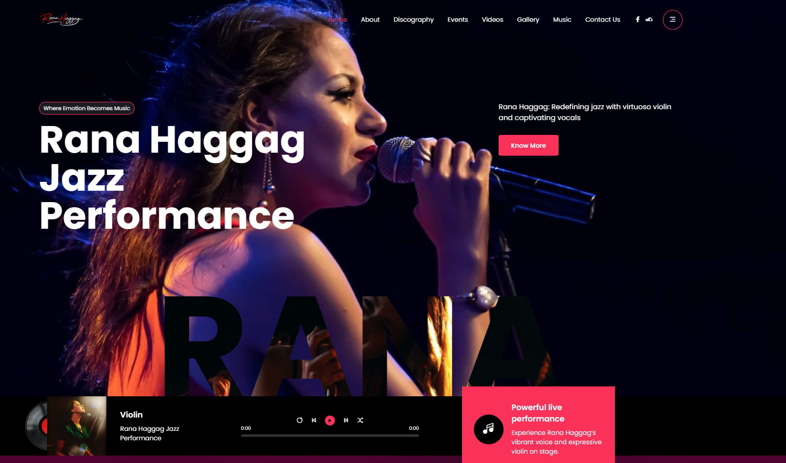 TKDS Media Launches the Official Website for Egyptian Artist Rana Haggag Through TKDS MENA